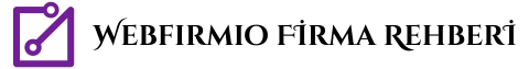 Webfirmio Firma Rehberi